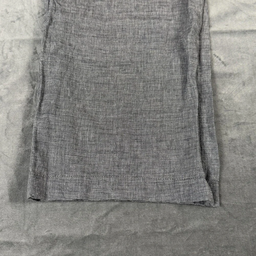 Banana Republic Pants Mens 38x28 Gray Linen Cotton Chino Regular Fit Straight